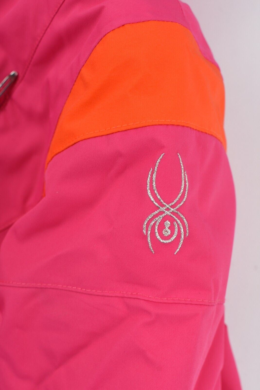 SPYDER Womens PREVAIL Ski Jacket, Pink/Orange, size UK 6