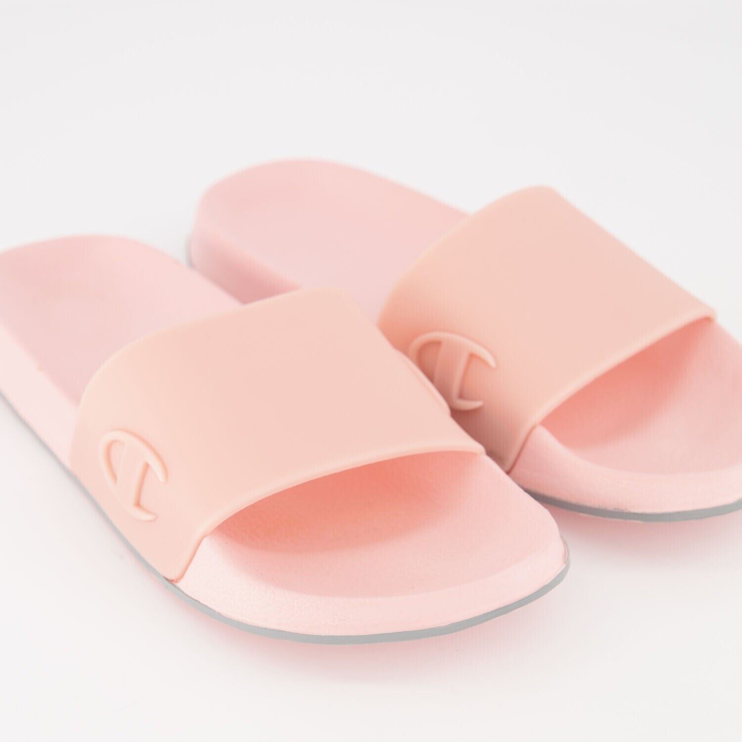 CHAMPION - CAMERON Womens Pool Sliders Summer Sandals, Light Pink, size UK 4