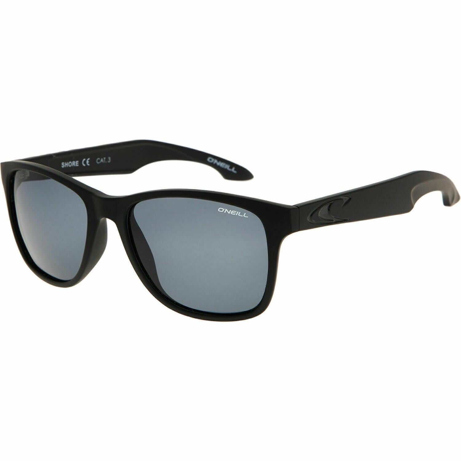 O'Neill SHORE Black Matt Polarised Sunglasses, Adult Unisex