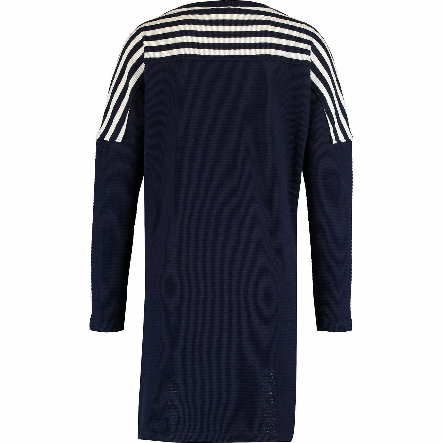 LACOSTE Womens Blue & White Striped Jumper Dress, size M & size L / FR 40 42
