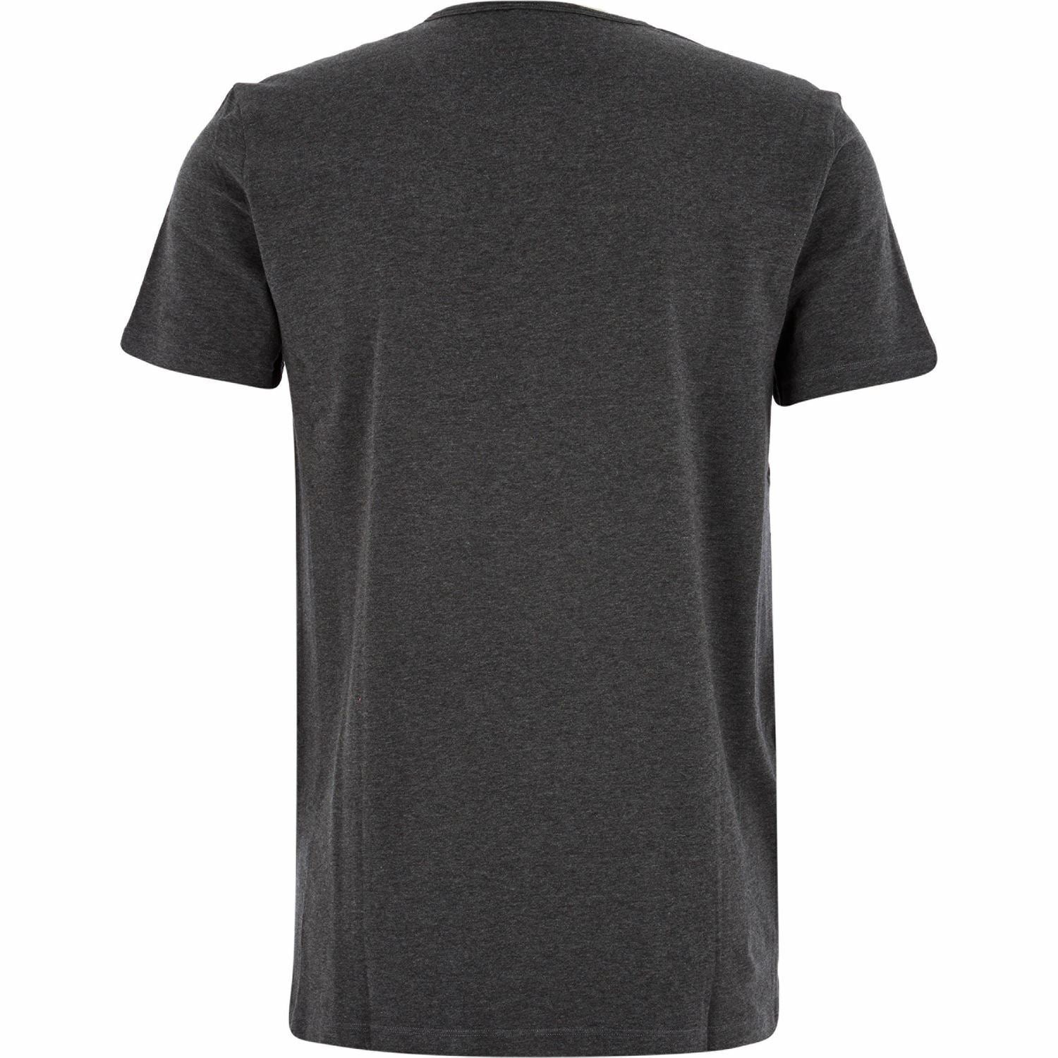 LACOSTE Men's Grey HENLEY Sleeping T-Shirt, Loungewear Top, size SMALL