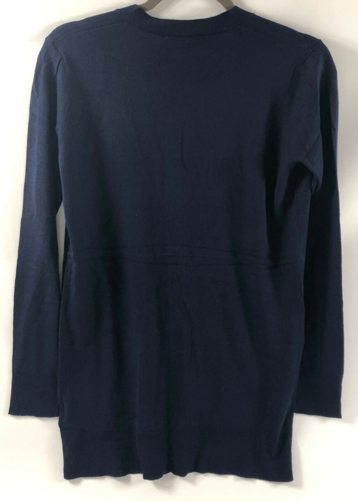 RALPH LAUREN Women's Navy Blue Fine Knit Cardigan UK XS