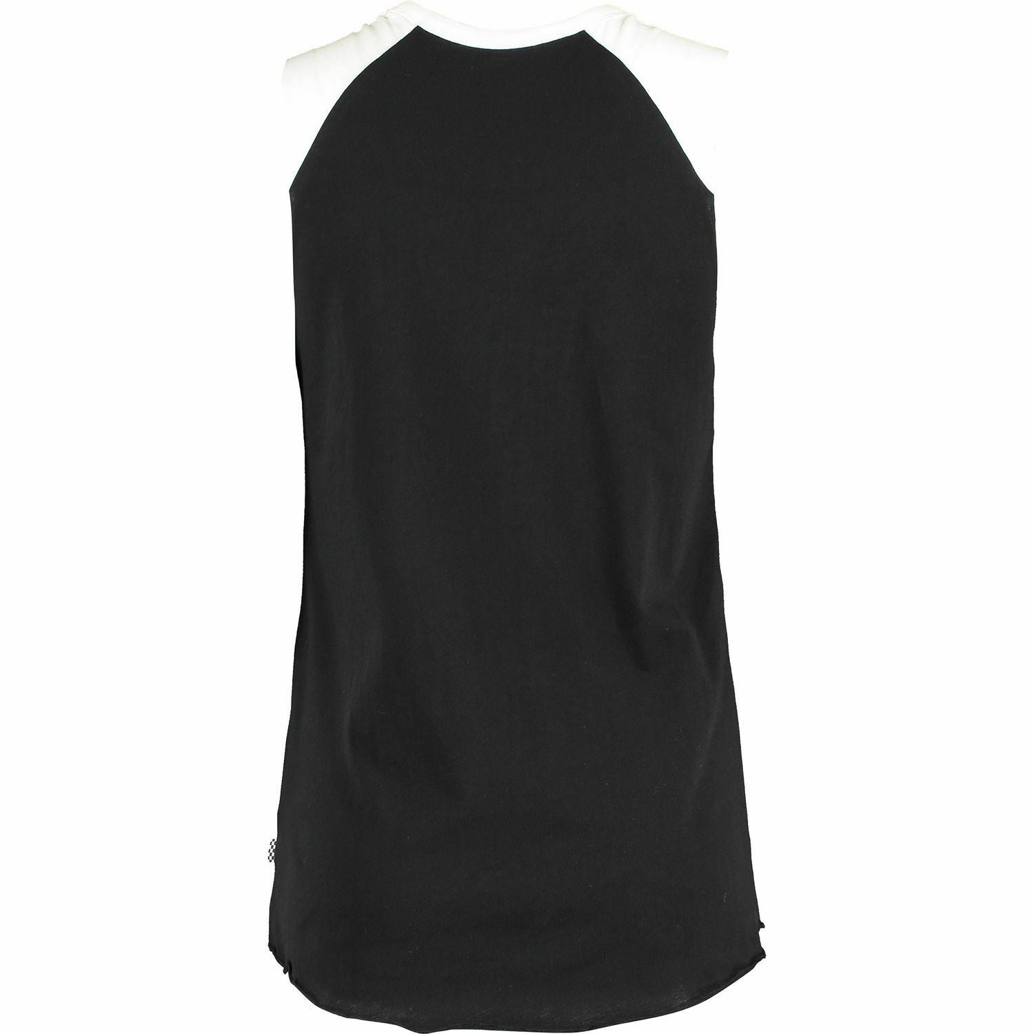 VANS Black-White Shiner Women's Girls' Tank Top, size XS /size S