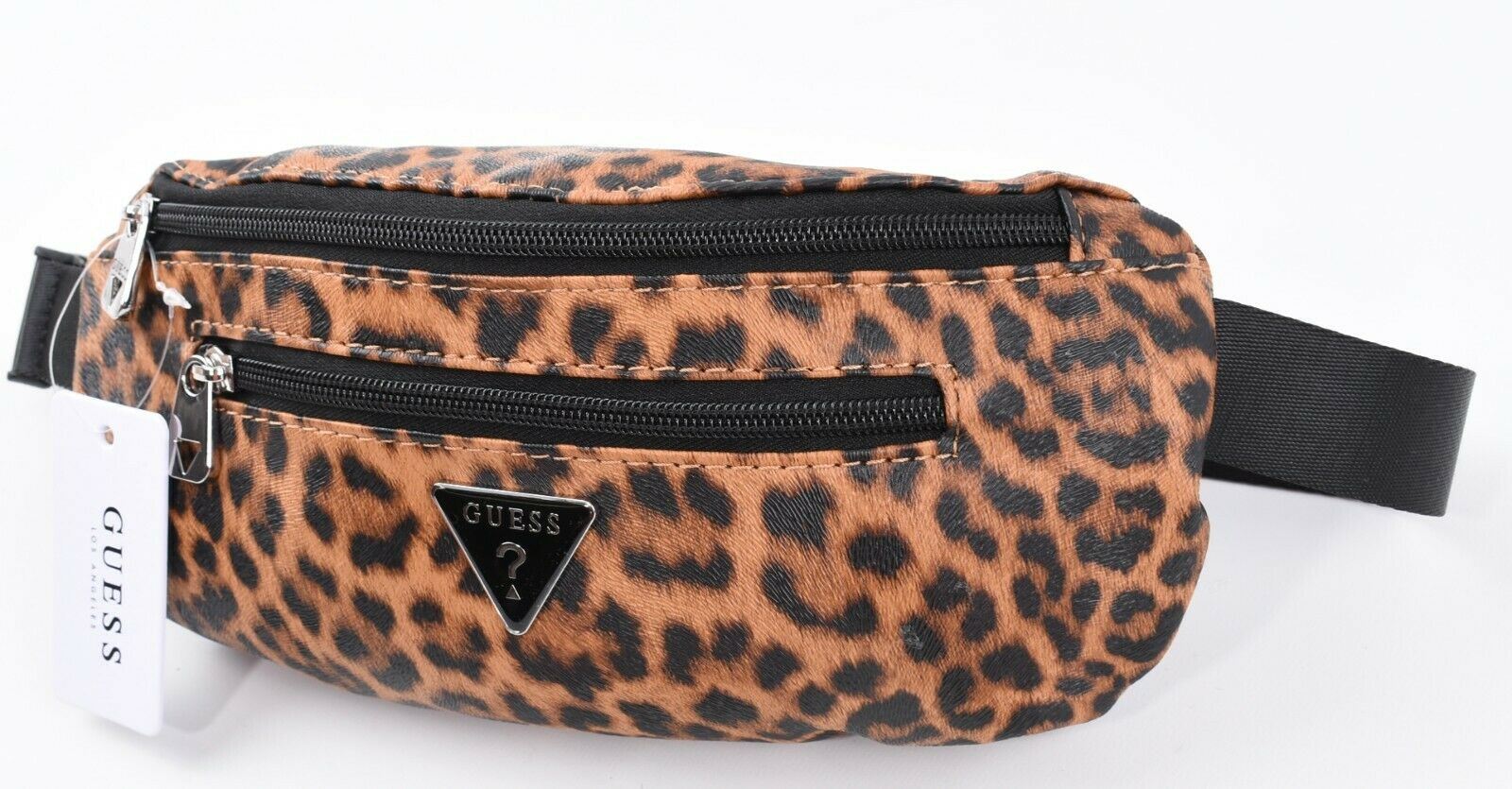 GUESS Leopard Print JUNCTION TRAVEL Women's Bum Bag