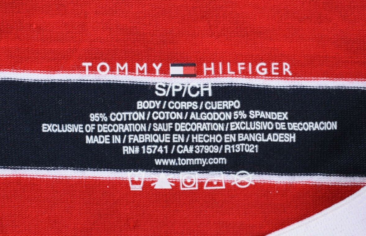 TOMMY HILFIGER Underwear Women's BOYSHORT Knickers, Red/Blue, size S or size M