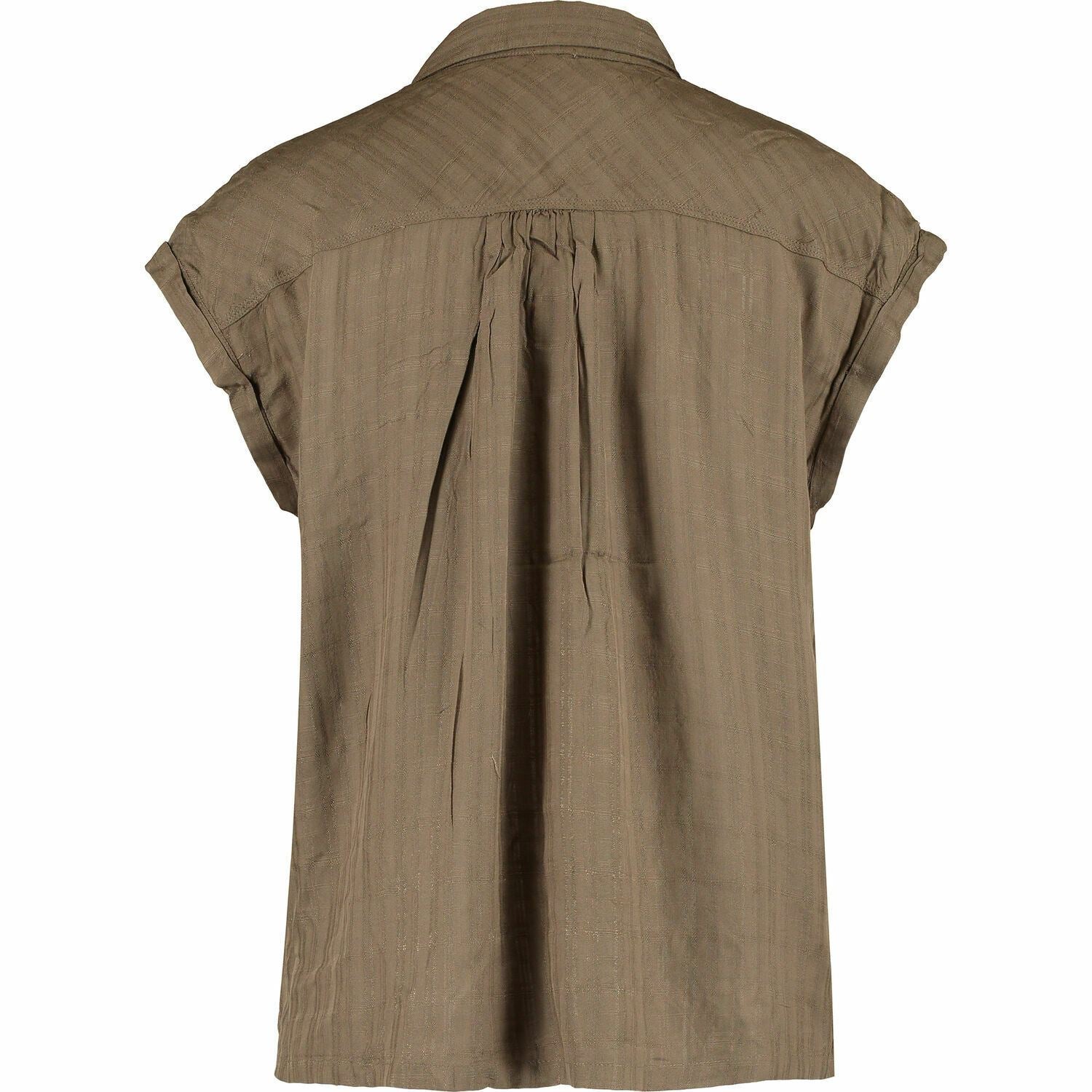 SUPERDRY Women's Boxy Light Weight Shirt, Vine Khaki, size S / UK 10