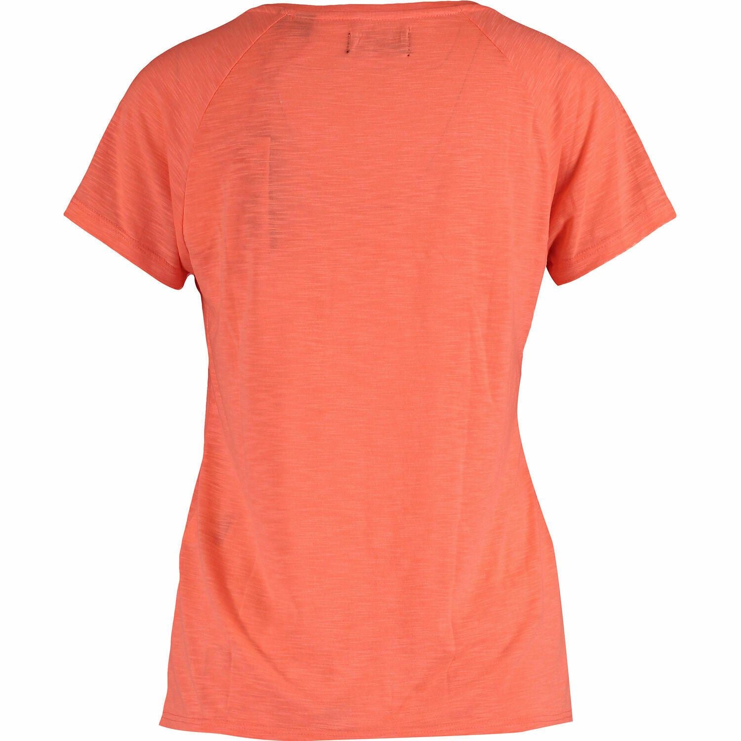 SUPERDRY Women's ELIZABETH Lace Tee Top, Fluro Coral, size XS / UK 8