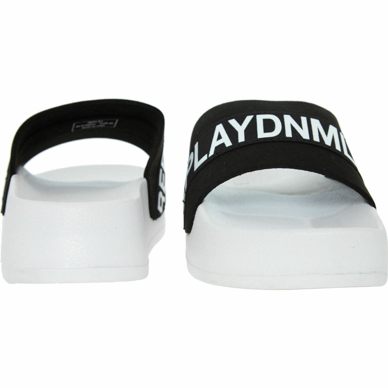 REPLAY Women's Black Logo Sliders, Sandals, size UK 7 / EU 40