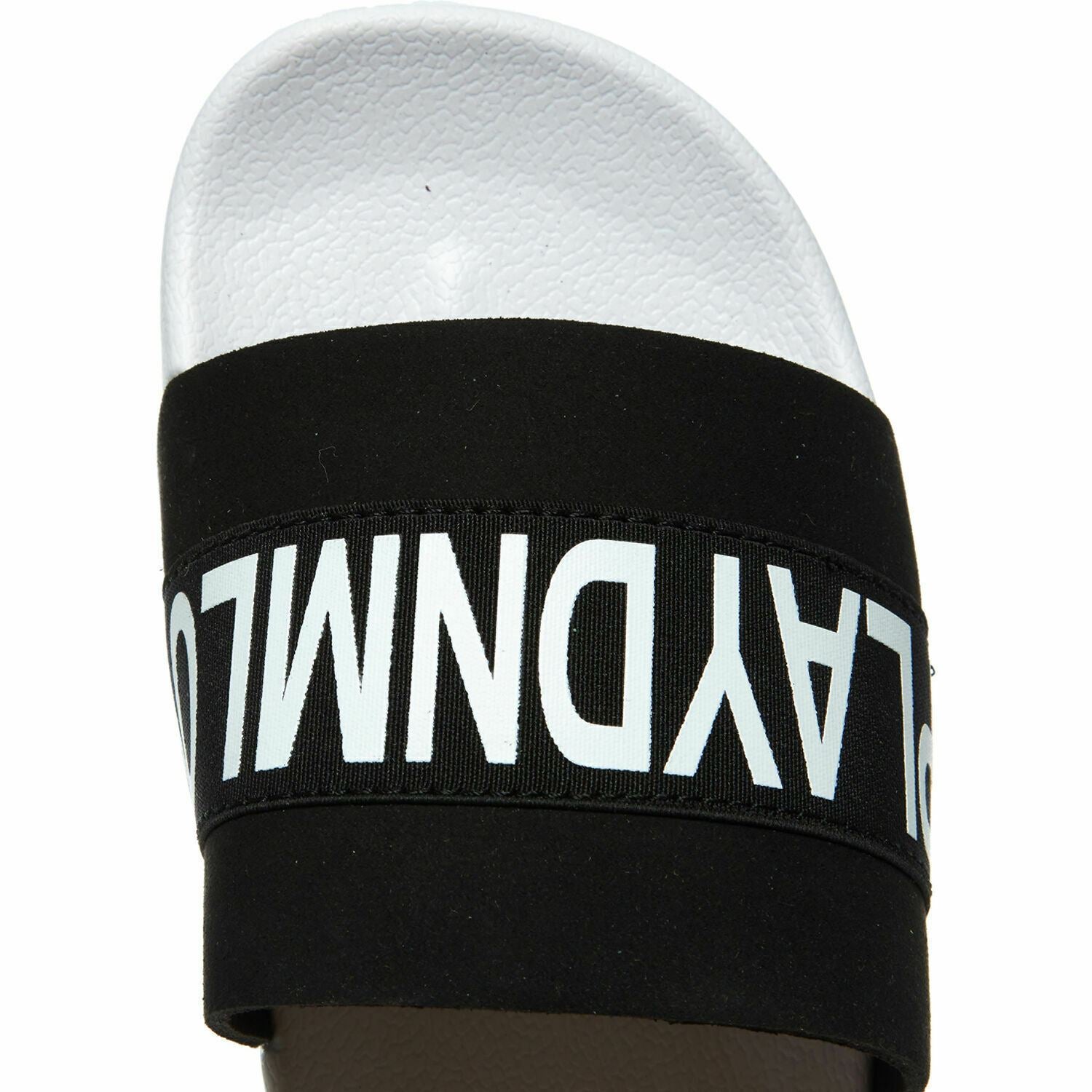 REPLAY Women's Black Logo Sliders, Sandals, size UK 6 / EU 39