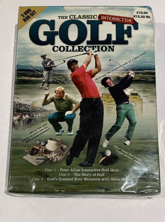 the classic golf collection dvd - DVD x3  - Sealed  UK