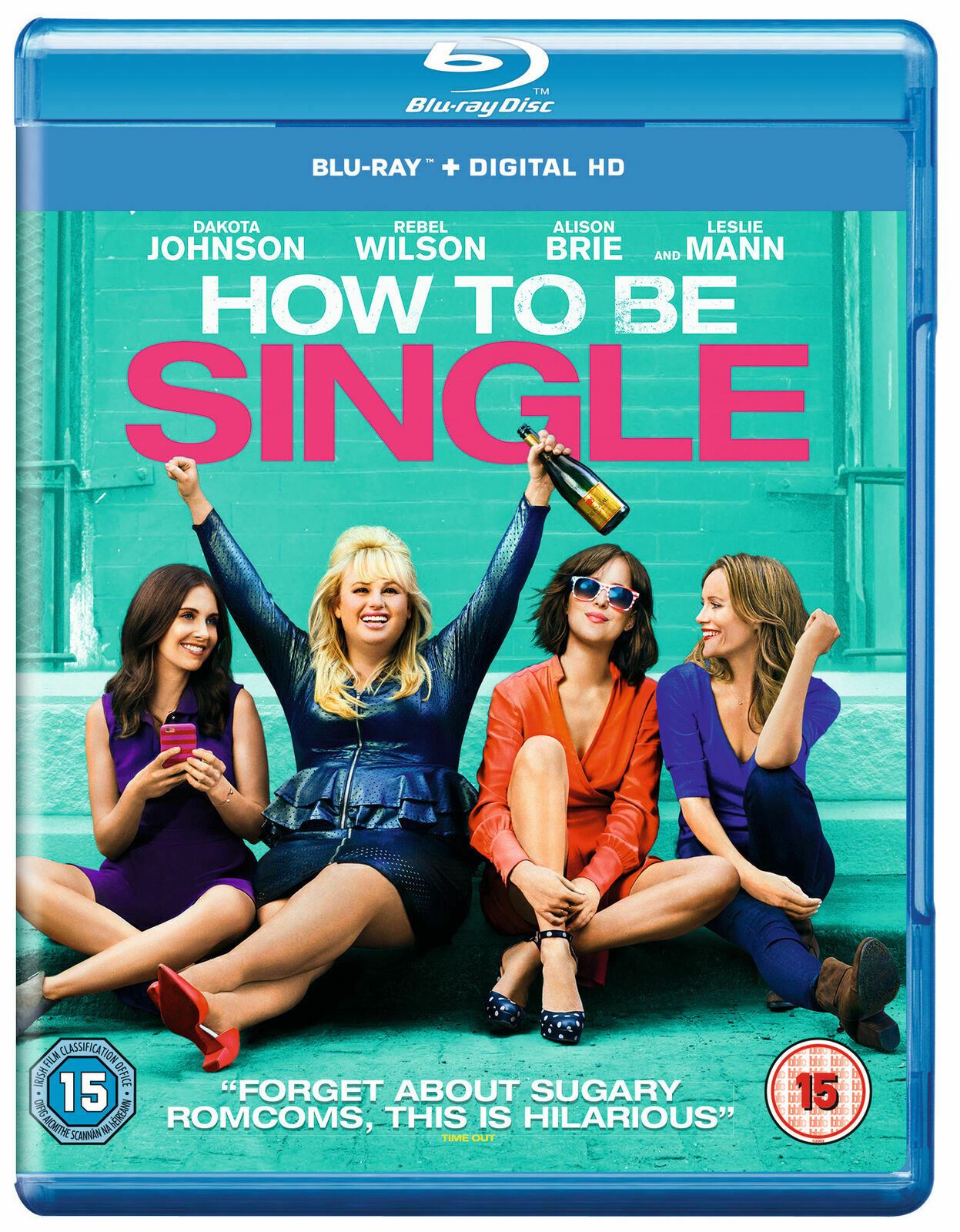 How To Be Single Blu-ray Dakota Johnson Rebel Wilson Leslie Mann - Sealed  UK