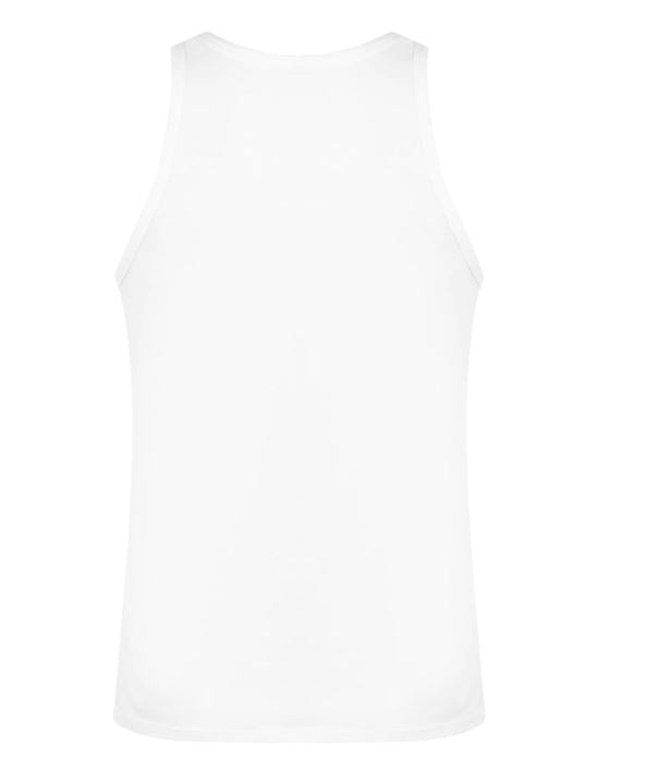 CALVIN KLEIN Men's 2-Pack White Cotton Tank Tops, Vests, size L (42"-44" chest)