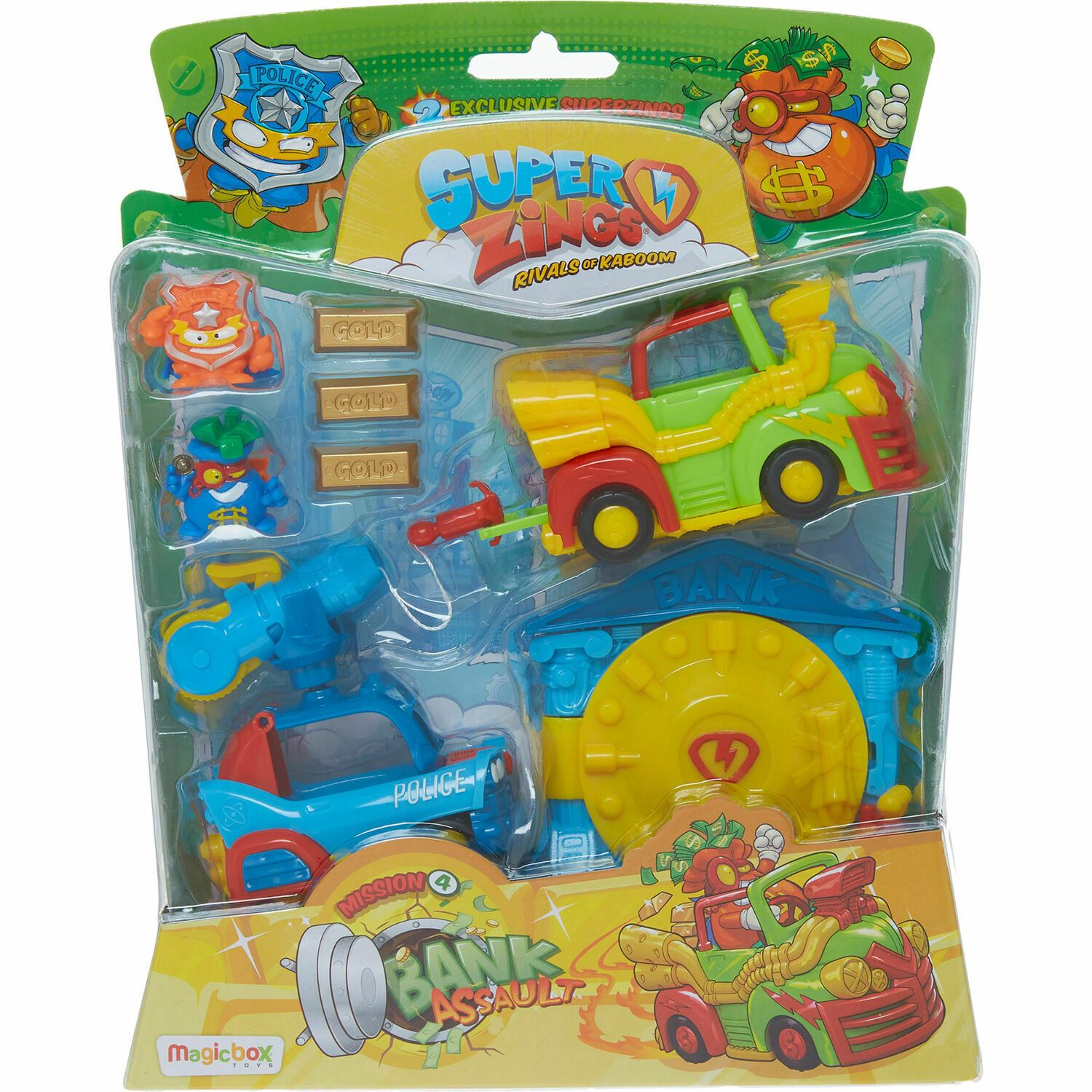 SuperZings - Series 5 - Blister Mission Bank Assault