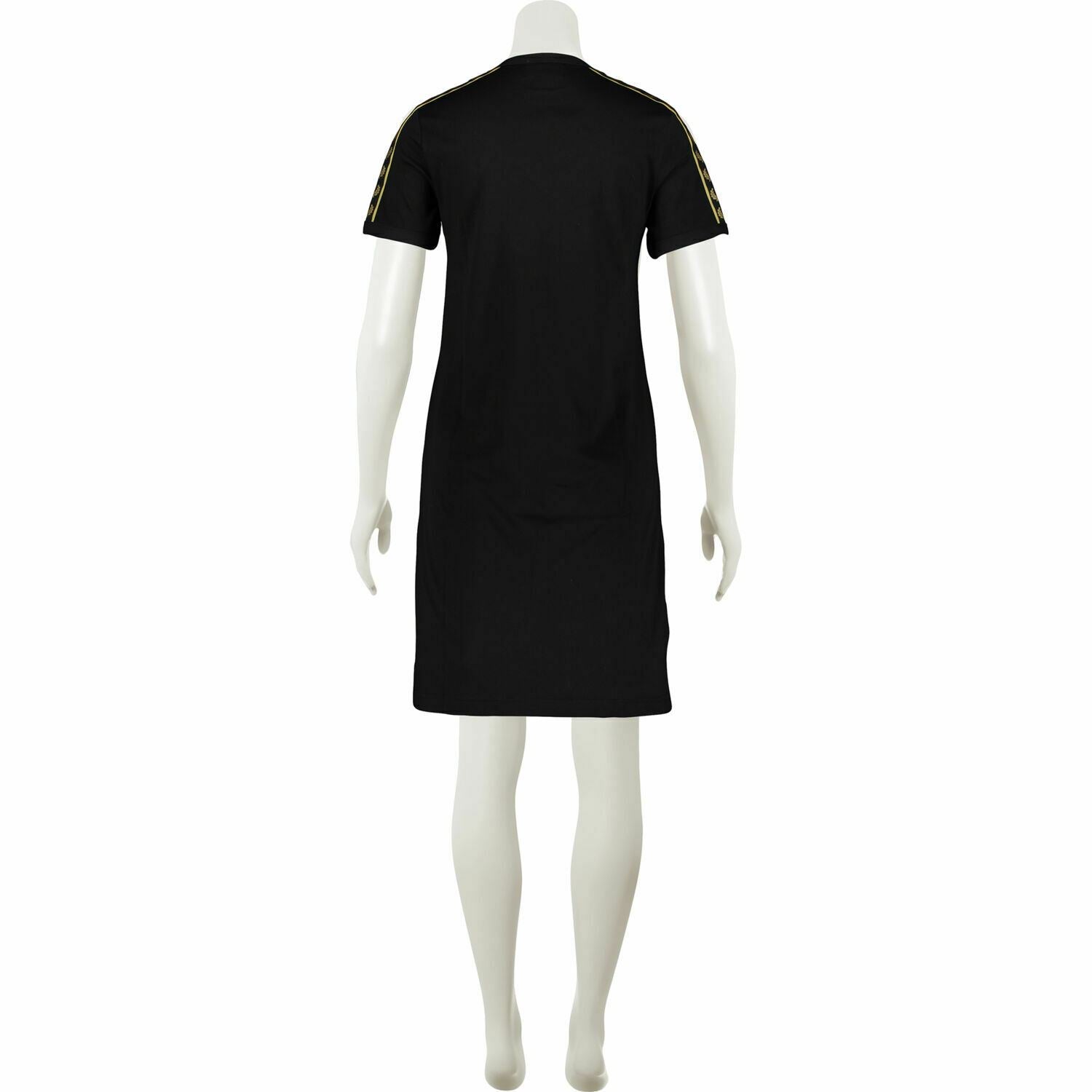FRED PERRY Women's Taped Ringer T-shirt Dress, Black - size UK 10
