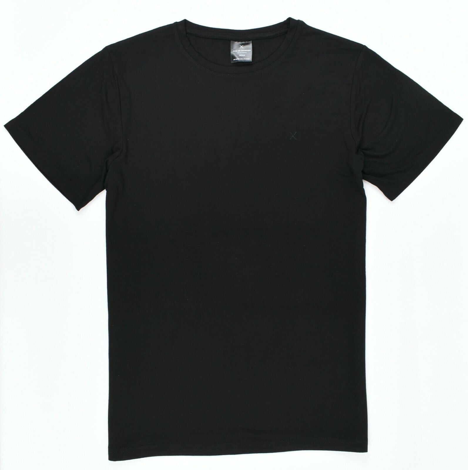 CLEAN CUT COPENHAGEN Men's 3-Pack Bamboo T-Shirts, Black, size M