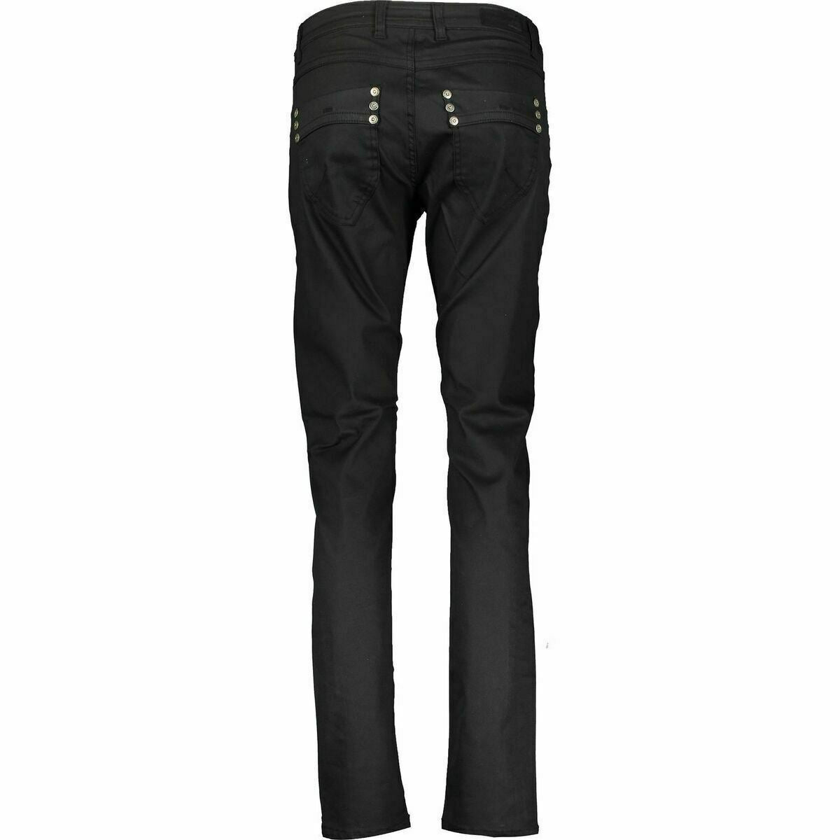 MARC LAUGE Women's Black Coated Denim Jeans - sizes W24 W28