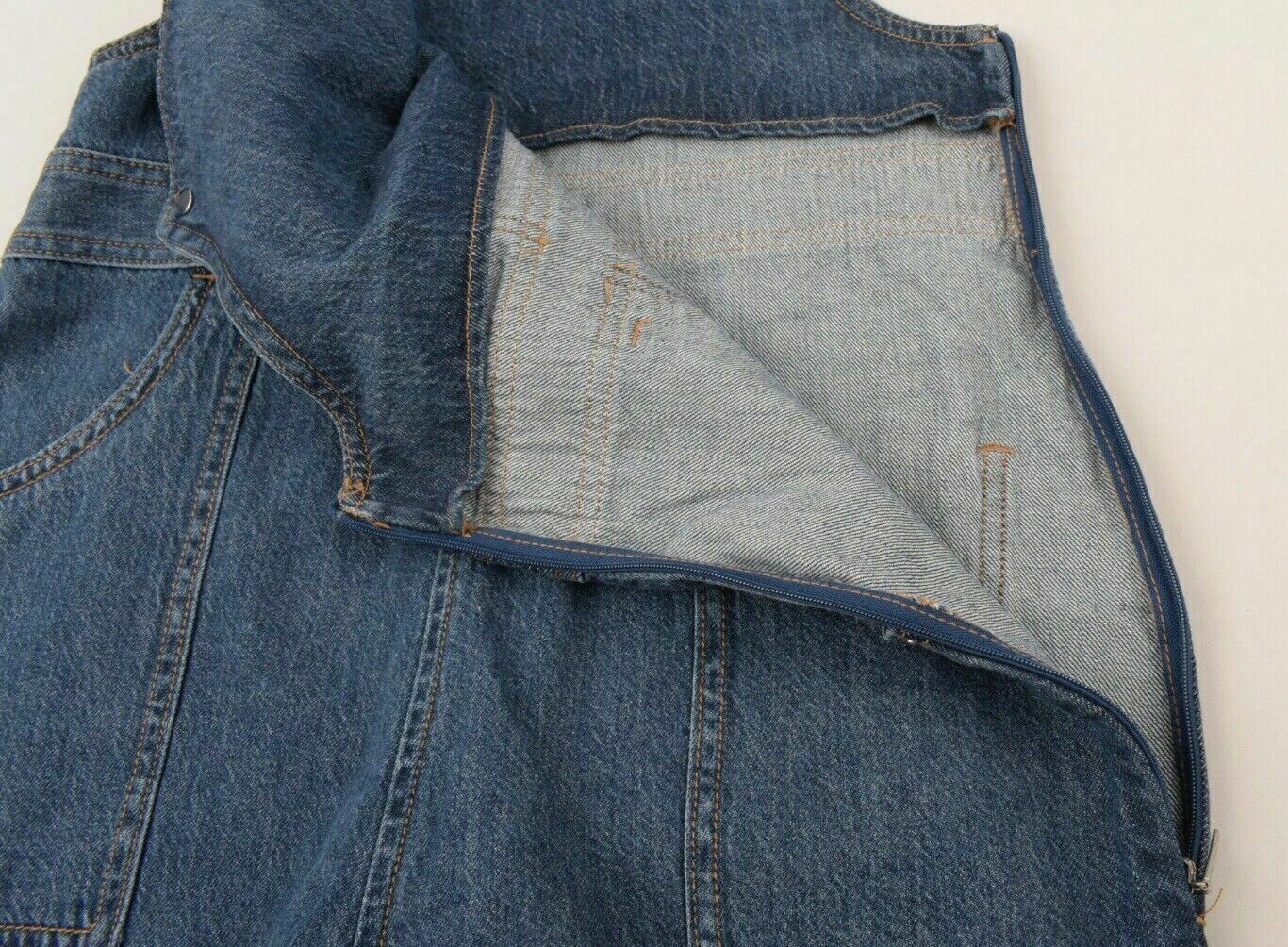 CALVIN KLEIN Womens Girls Shorts Denim Jeans Dungarees, Blue, size XS