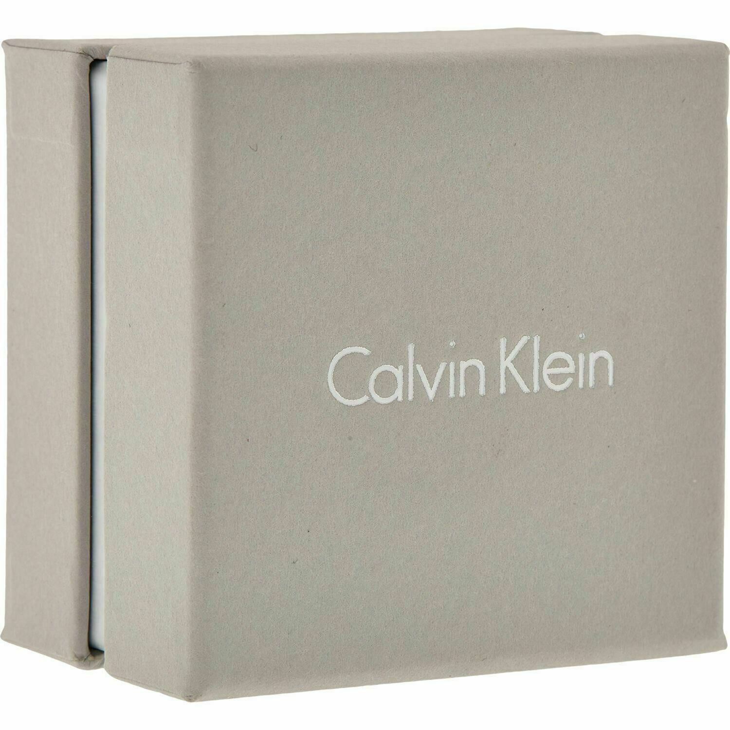 Calvin Klein Jewellery Women's Gold Tone Disk Ring size K, RRP £75