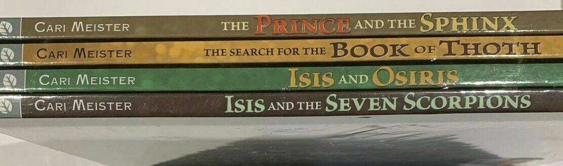 Cari Meister 4 Book Set The Prince & The Spinx, The Book of Thoth, Seven Scorpio