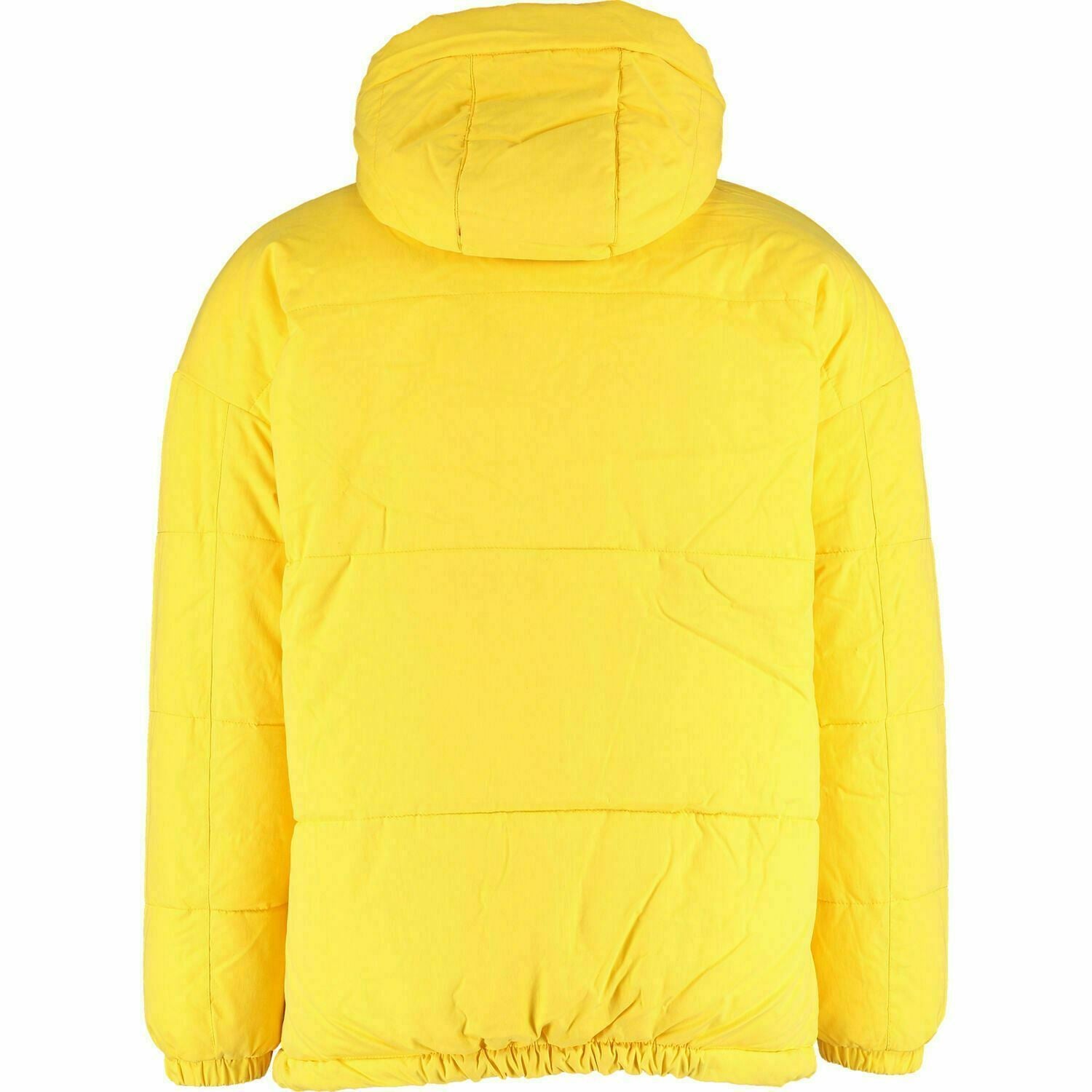 SCHOTT Men's ALASKA Warm Yellow Puffer Hooded Jacket, size XS