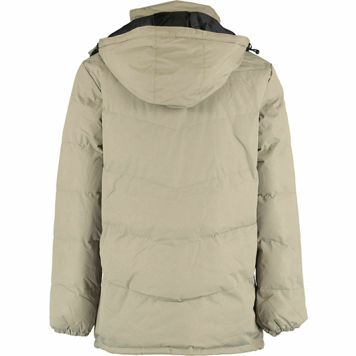 TRESPASS Men's CUMULUS Waterproof Windproof Padded jacket, Khaki, size XS