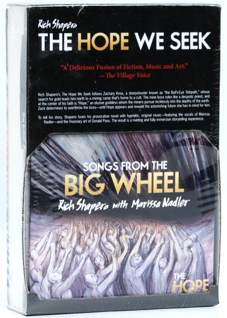 Rich Shapero - THE HOPE WE SEEK - Book and a CD Gift Set - Sealed