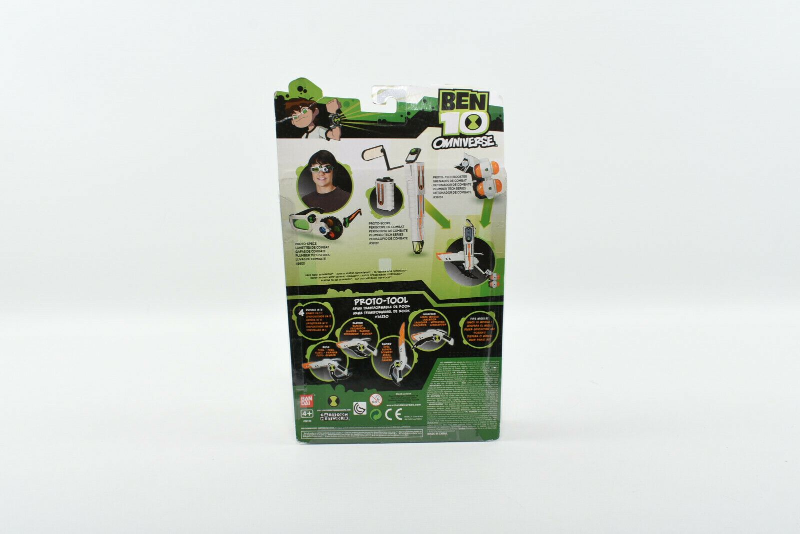 Proto-Tech Booster Ben 10 Omniverse Bandai 2012 Cartoon Network Toy Boxed N6