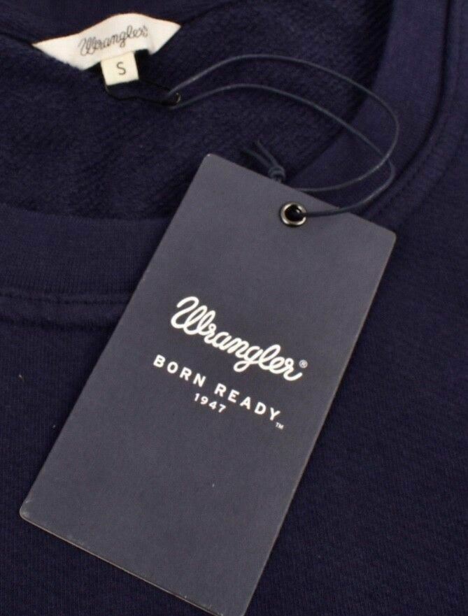 WRANGLER Womens Navy Sweatshirt Rare "Boy O Boy" size XS size S size M size L