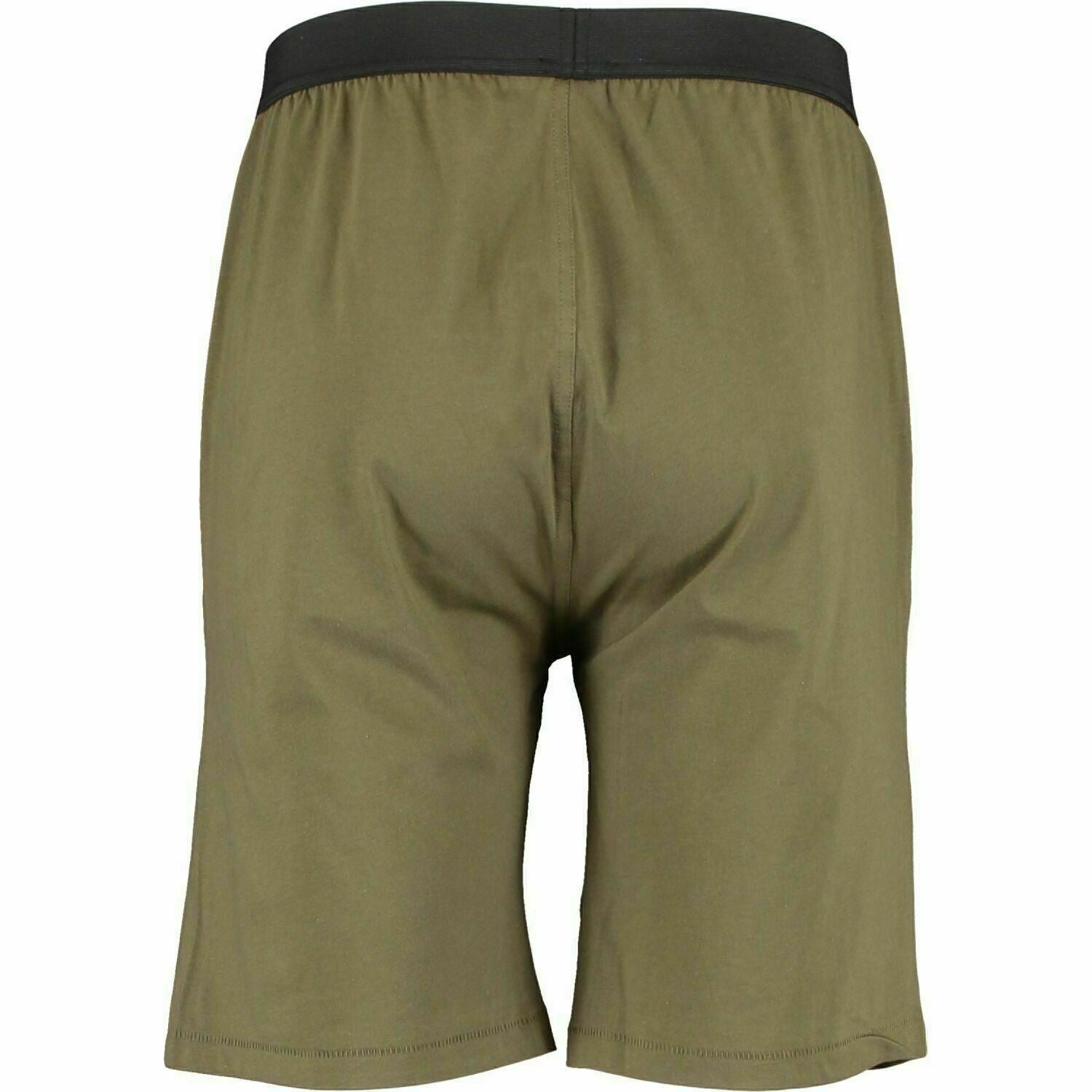 DIESEL Men's TOM Lounge Shorts, Khaki Green, size SMALL