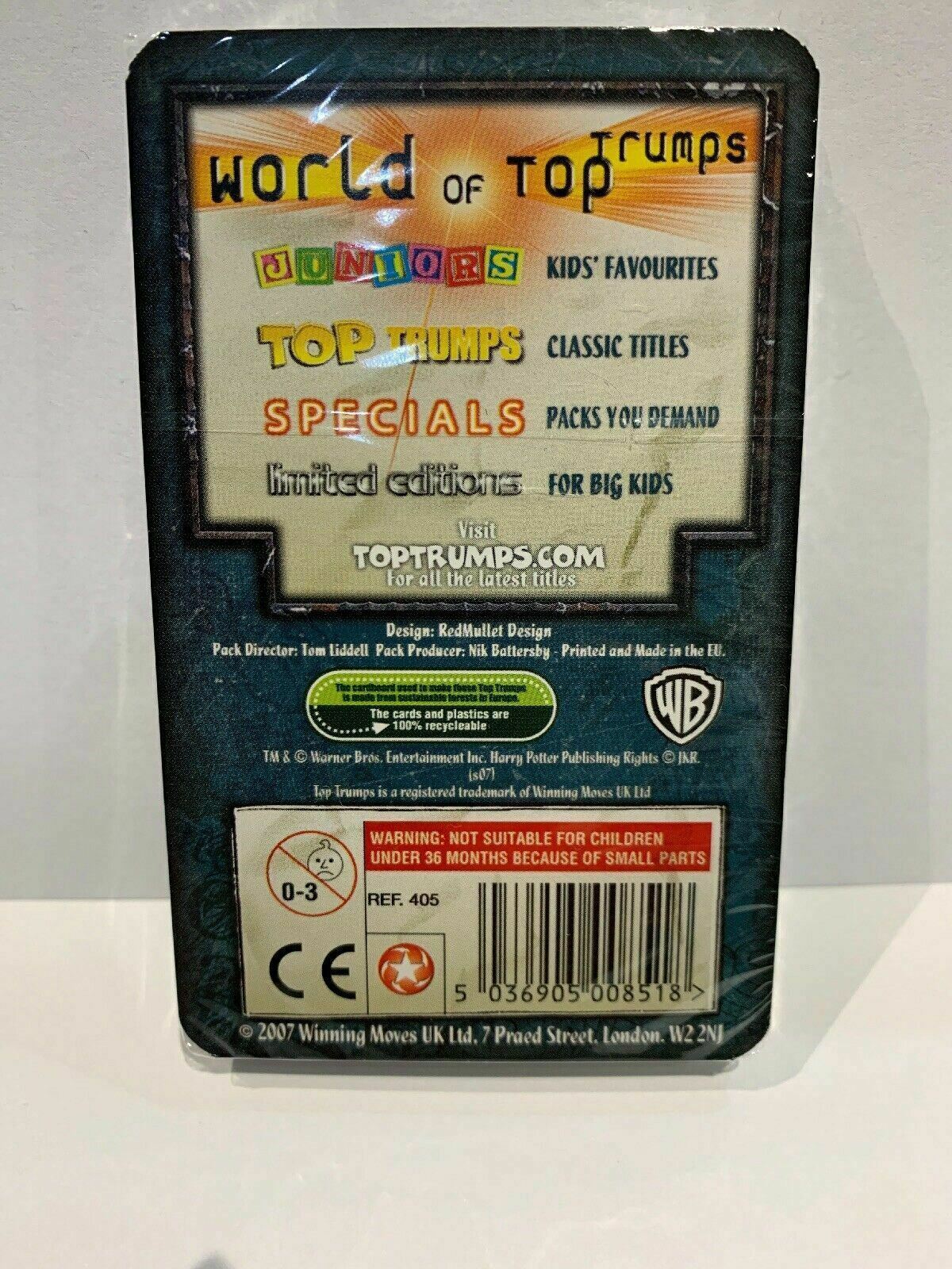 Top Trumps Harry Potter (Order of the Phoenix) SPECIALS Sealed : Great Gift