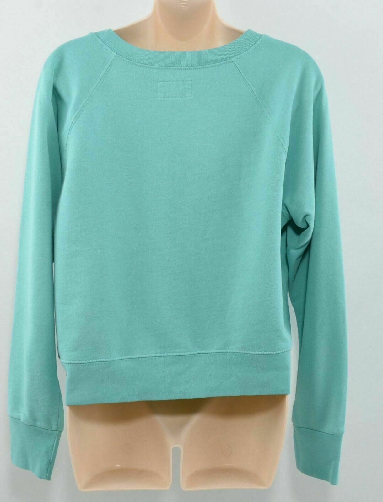 Denim & Supply by Ralph Lauren Women's Cropped Sweatshirt, Mint Green, size S