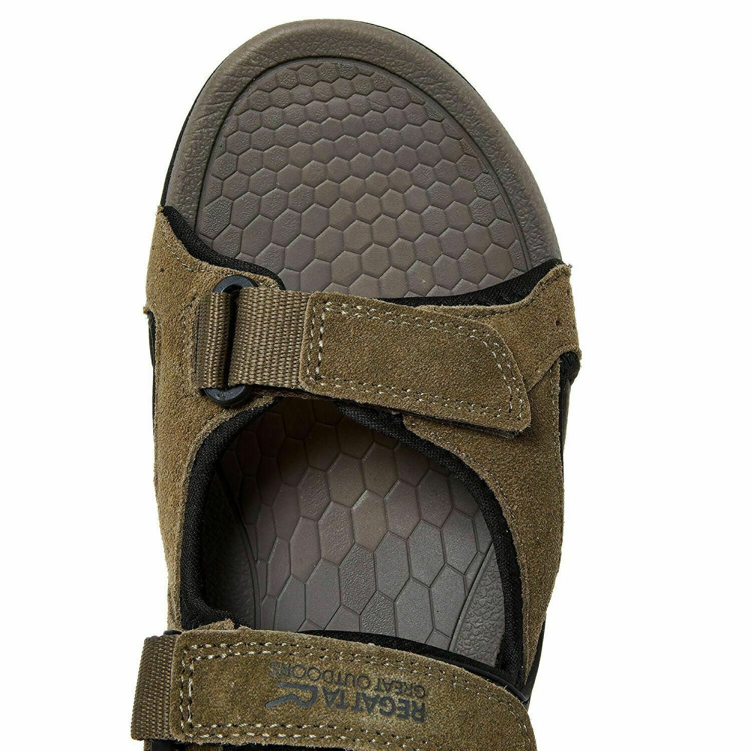 REGATTA Men's RAFTA Sport Sandals, Treetop/Black, size UK 7 EU 41