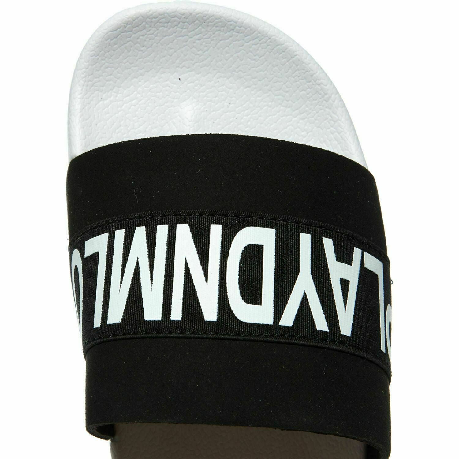 REPLAY Women's Black Logo Sliders, Sandals, size UK 4 / EU 37