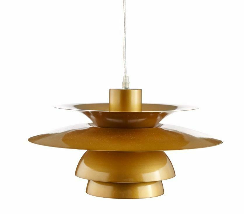 Living By Designer Christiane Lemieux - Regan Gold Layered Pendant Lamp