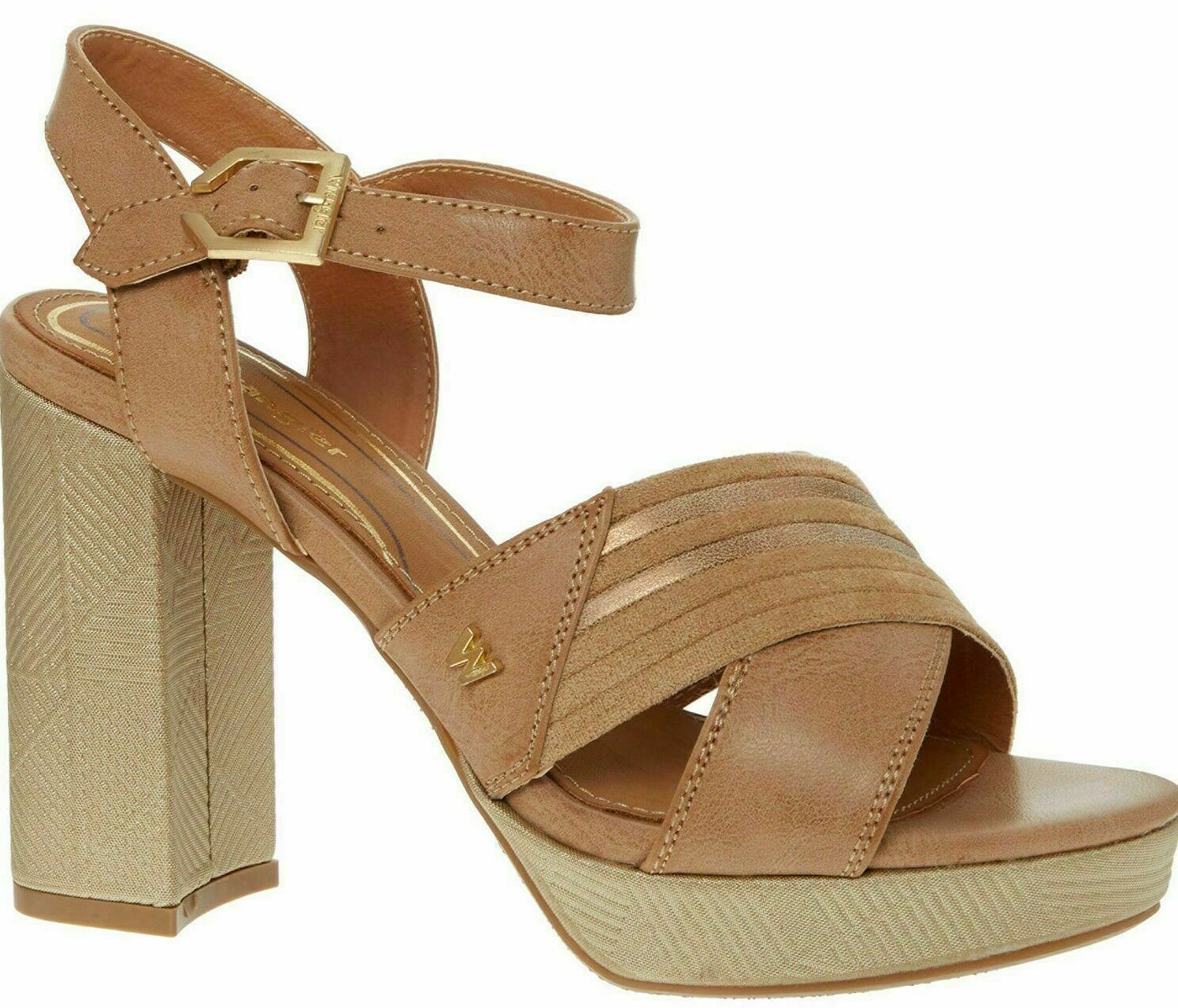 WRANGLER Women's THALIA BLONDIE Heels Sandals, Colour Sand, size UK 5