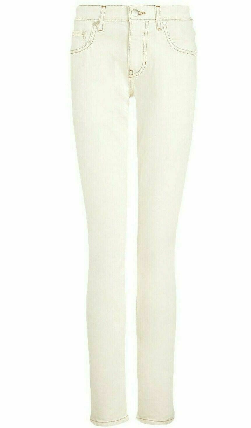 JOSEPH Women's Cloud White Denim Trousers, size W27