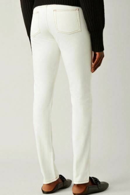 JOSEPH Women's Cloud White Denim Trousers, size W27