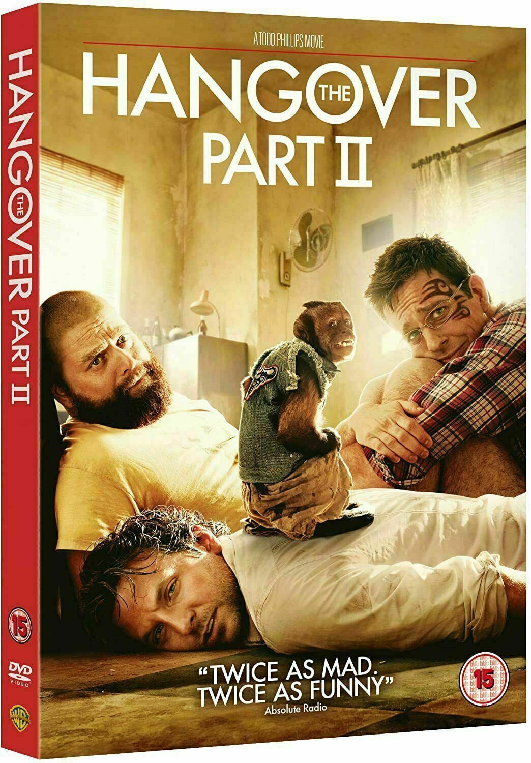 The Hangover: Part 2 [DVD] [2011] Bradley Cooper,Ed Helms  - Sealed  UK