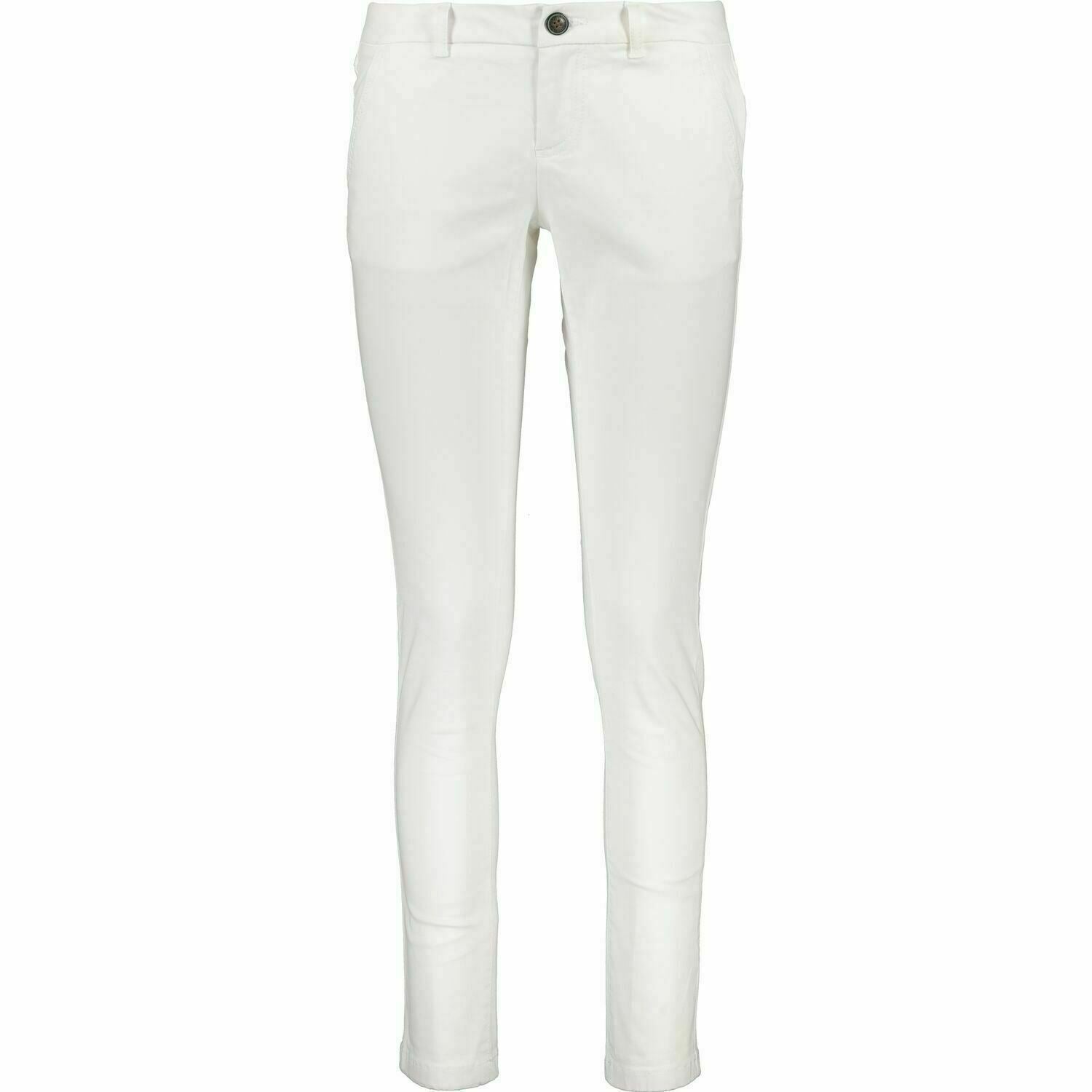 SUPERDRY Women's INTERNATIONAL SWEET Chinos Trousers Slim Fit, Optic White UK 14