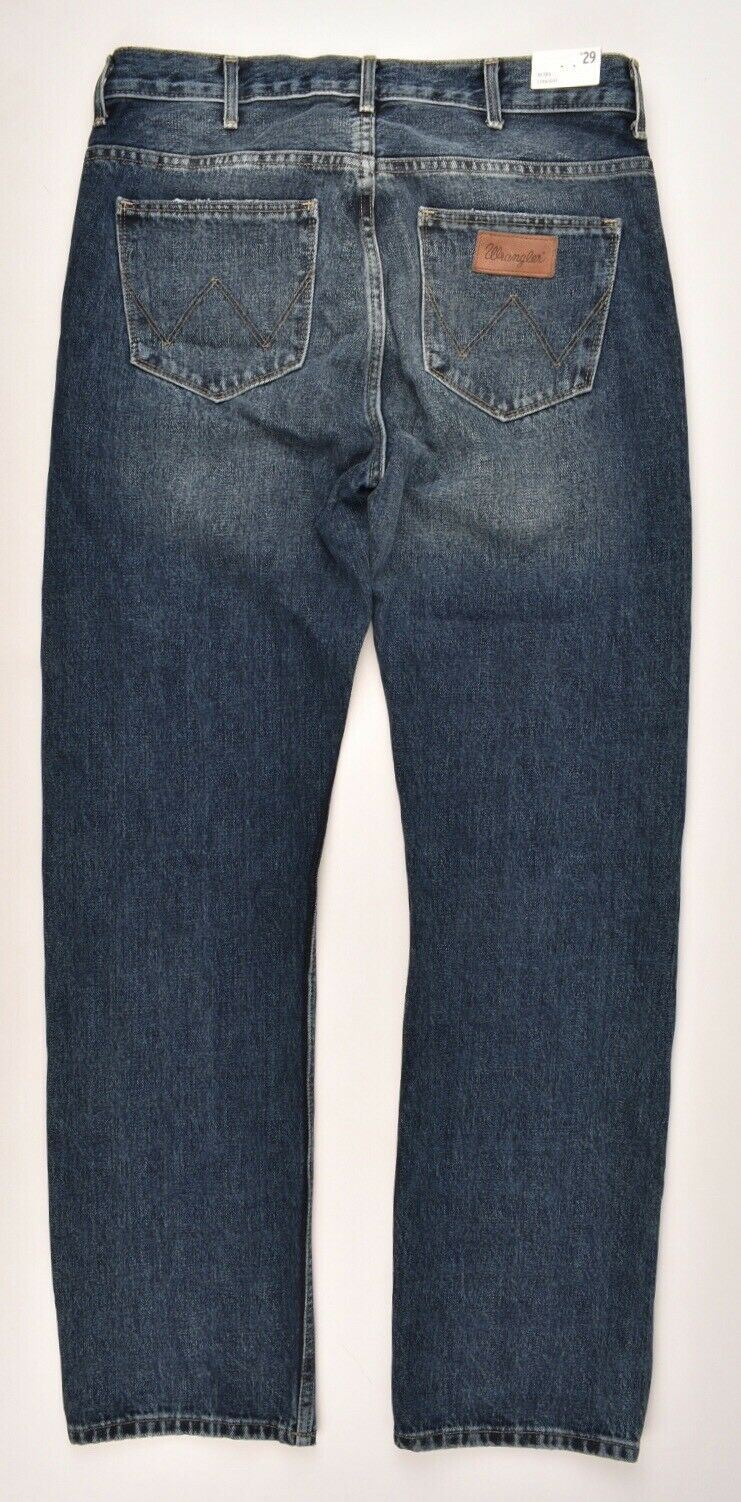 WRANGLER Mens' PAPA CRAZY Retro Straight Distressed Jeans, sizes W29 W30