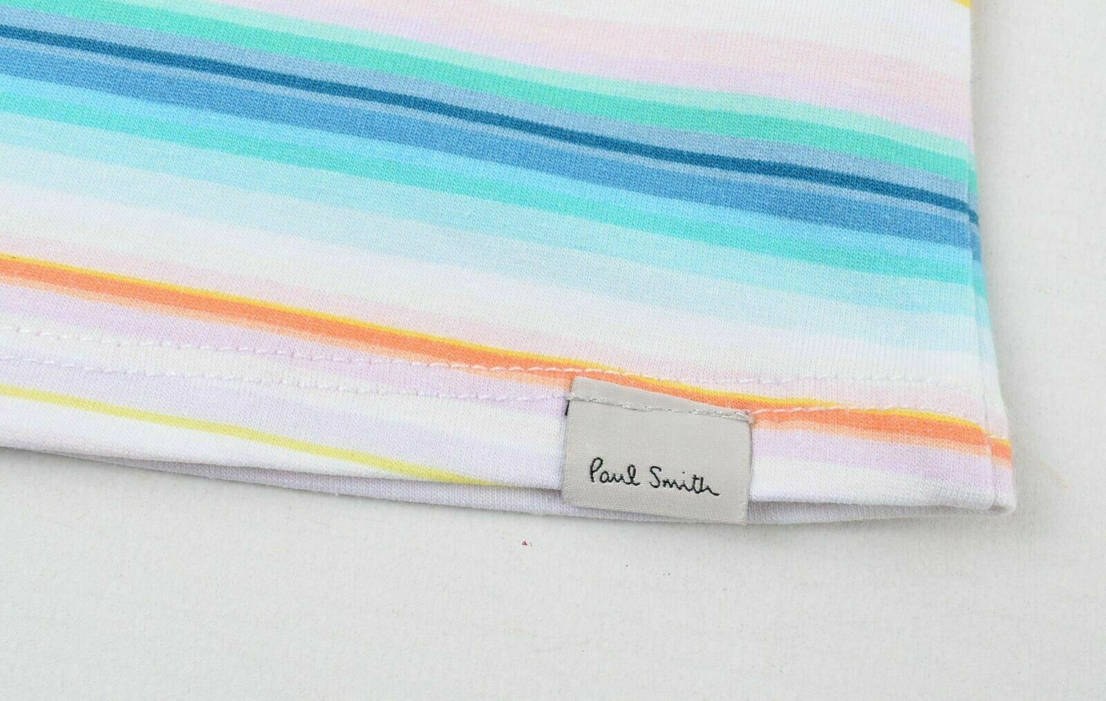 PAUL SMITH Baby Girls' Striped T-shirt Top, Multicoloured, size 3 months