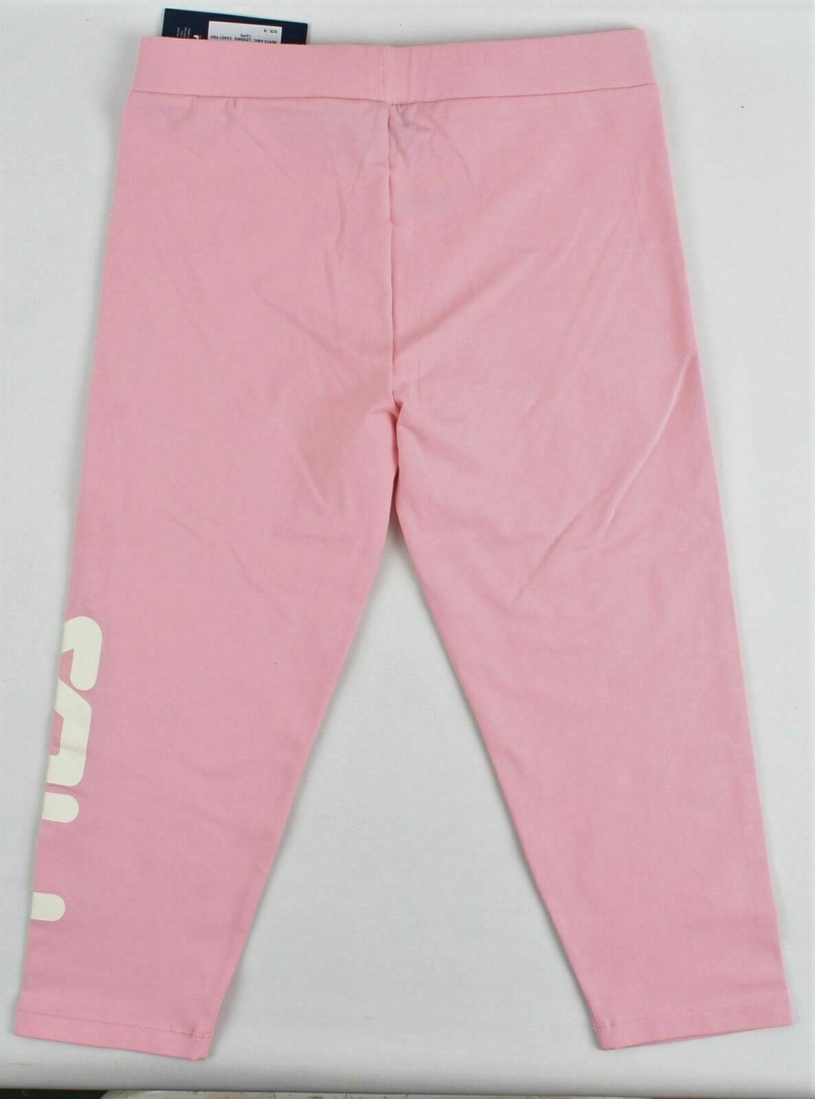 FILA Women's Candy Pink Capri Leggings- Size M