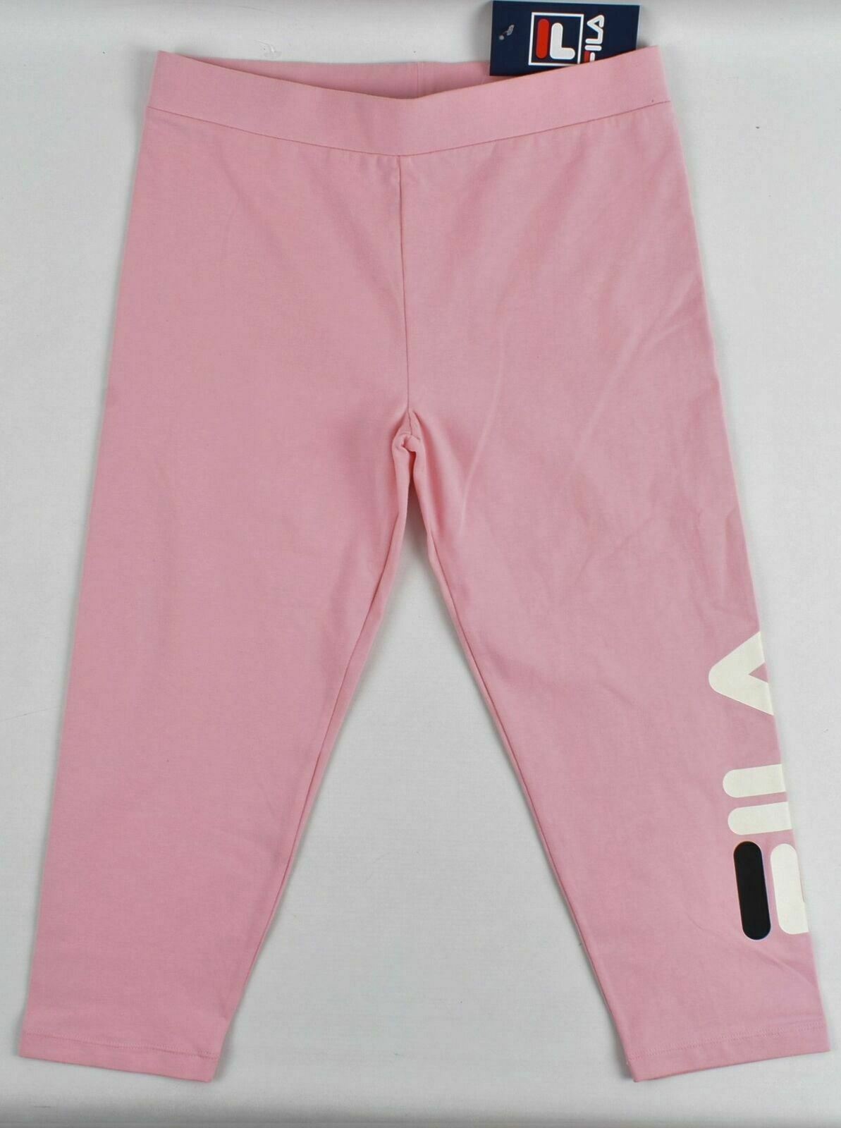 FILA Women's Candy Pink Capri Leggings- Size M