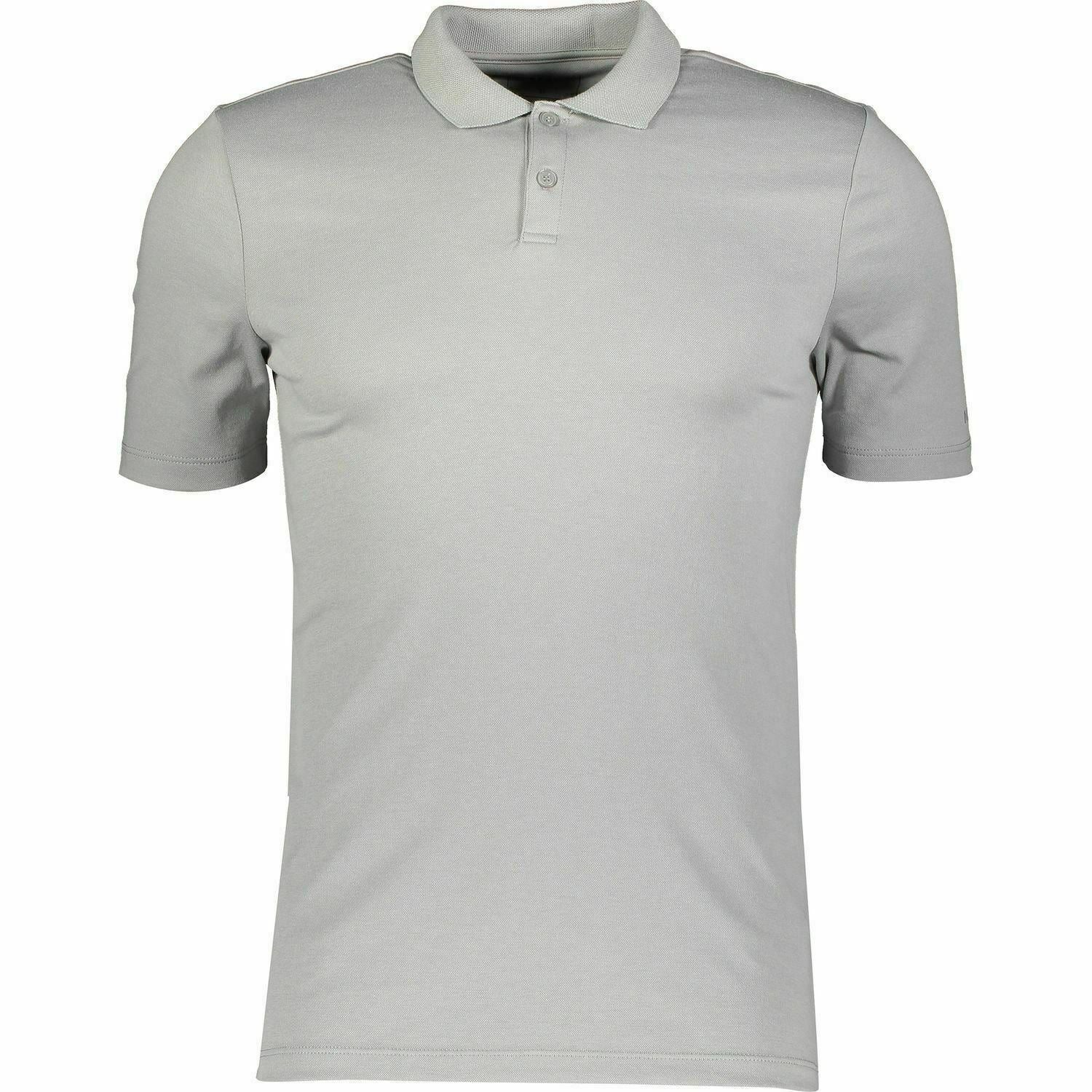 DKNY Men's Grey Polo Shirt, colour Alloy, size XS