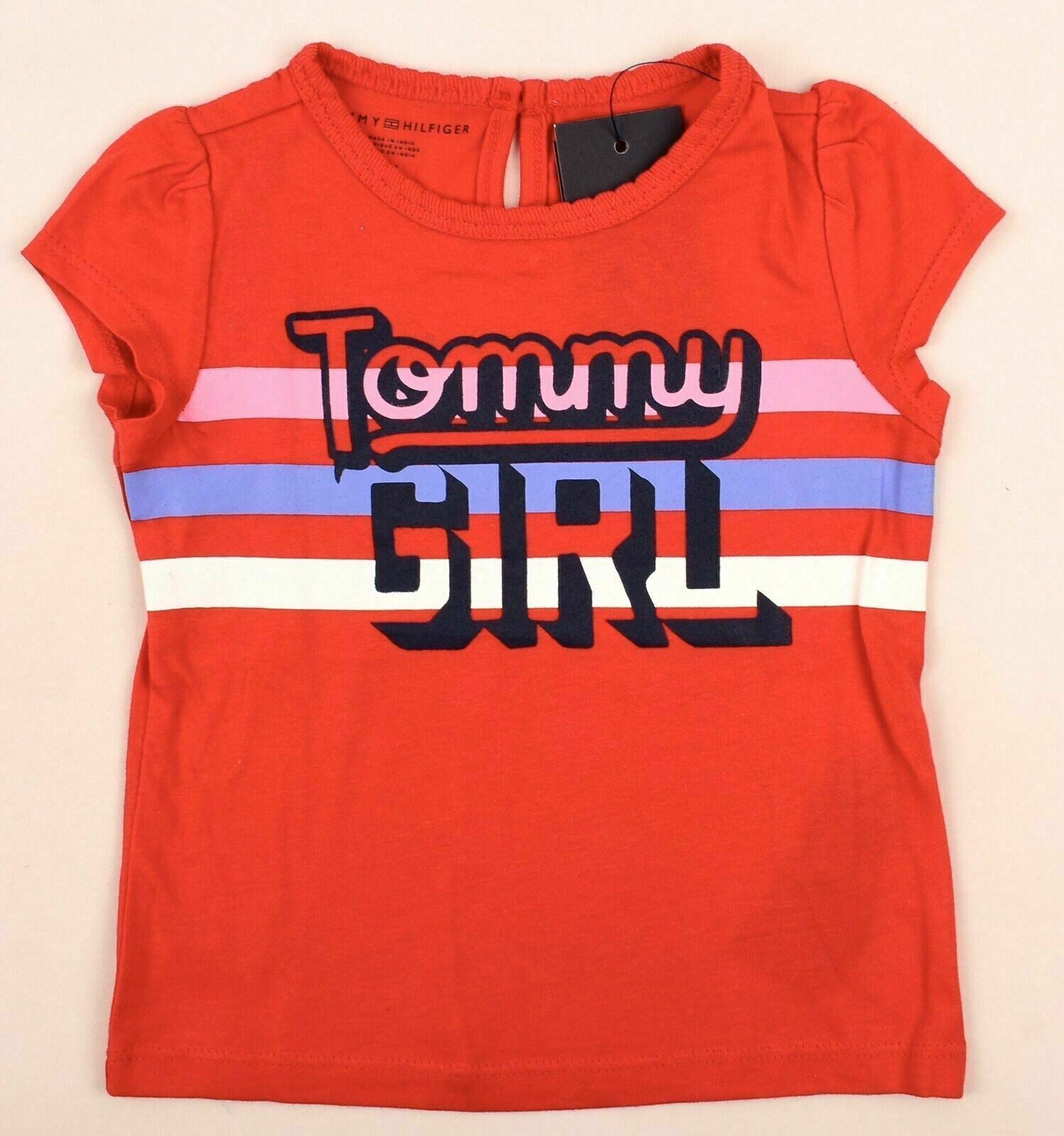 TOMMY HILFIGER Baby Girls' TOMMY GIRL Red Top, size 12 months