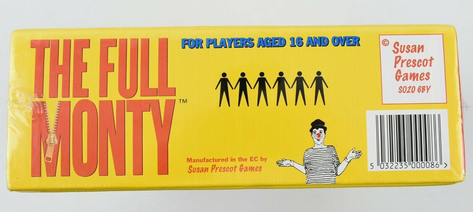 The Full Monty Board Game - The Official Game (1996) New & Sealed