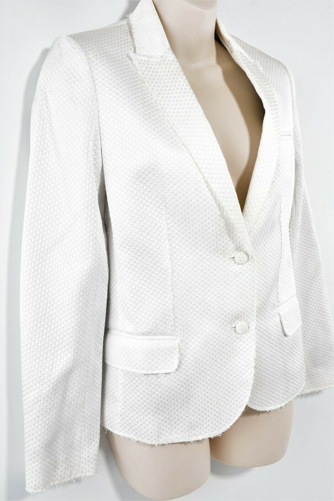 ZADIG & VOLTAIRE Women's Virgin BF Blazer Jacket, White, size XS*ex display*