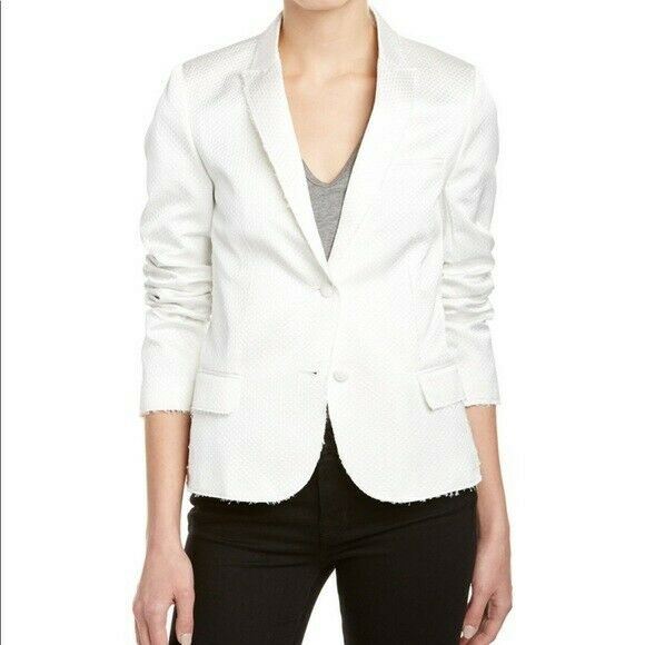 ZADIG & VOLTAIRE Women's Virgin BF Blazer Jacket, White, size XS*ex display*