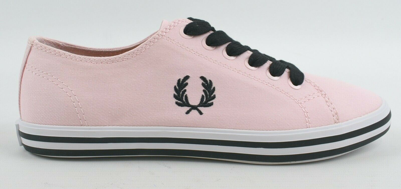 FRED PERRY Women's KINGSTON TWILL Trainers, Iced Pink, size UK 5 /EU 38
