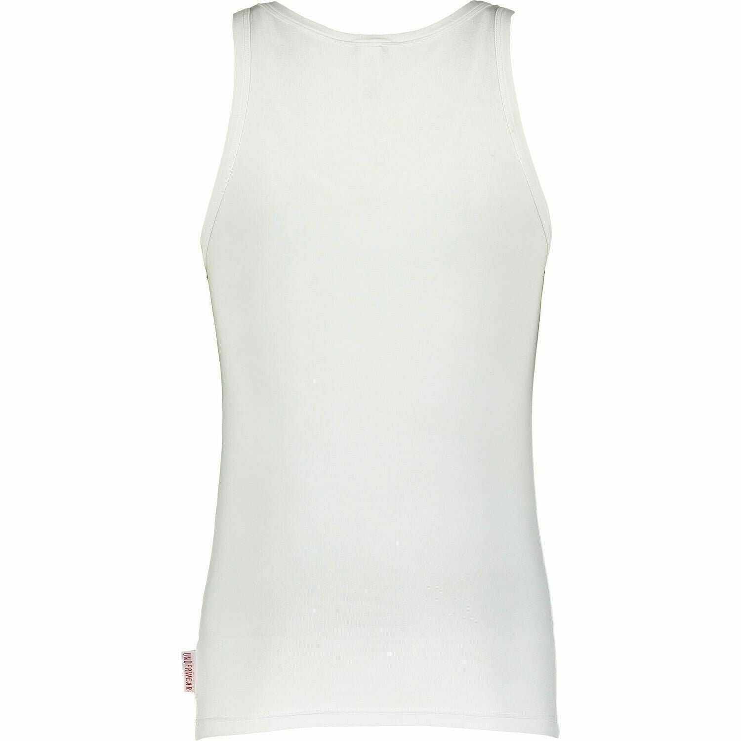 BIKKEMBERGS Underwear: Men's Micromodal Tank Top, White, size M